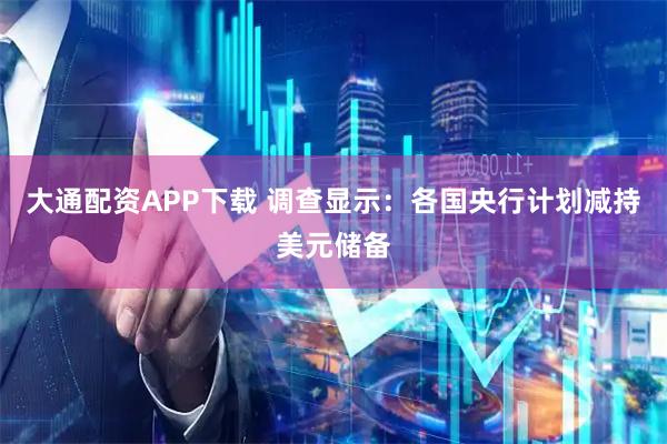 大通配资APP下载 调查显示：各国央行计划减持美元储备